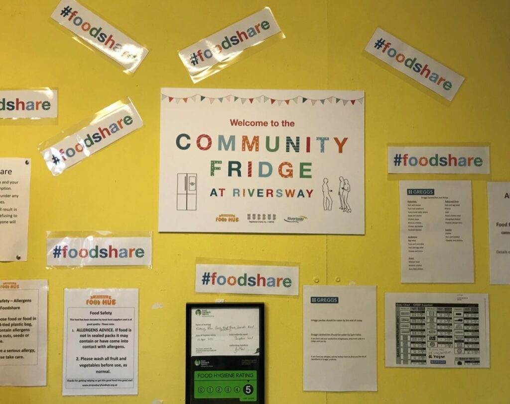 Community fridges - helping is save and share more food | Shrewsbury Food Hub