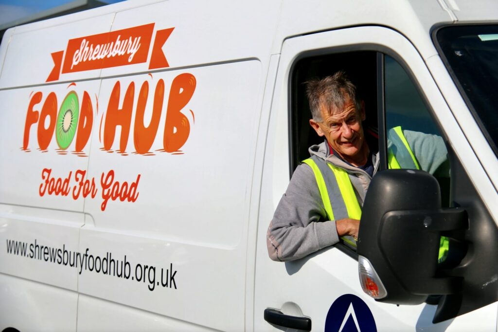 Thieves steal catalytic converter off charity's delivery van | Shrewsbury Food Hub