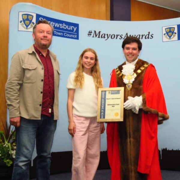 Shrewsbury Food Hub Receives the Mayor’s Special Award