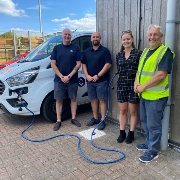 New EV Charger Installed to support our Sustainability Goals